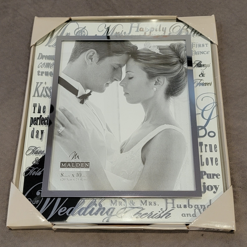 Wedding Picture Photo Frame From Kohl's NWT